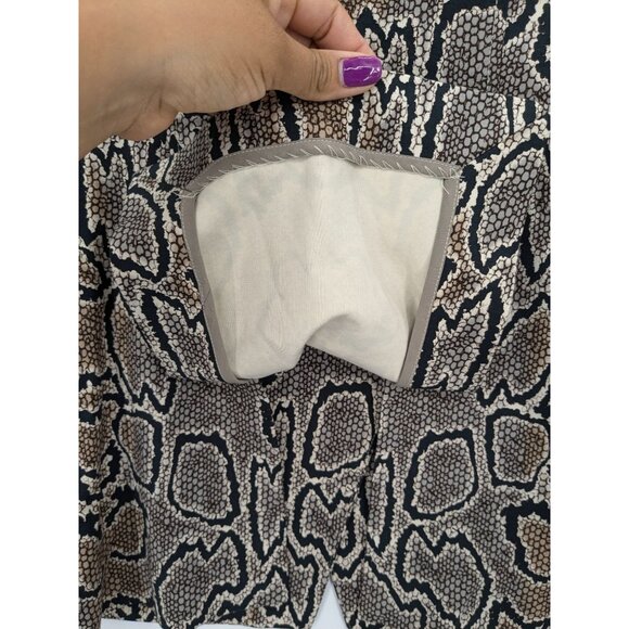 CAbi Blazer Women Size 2 Snake Print Double Breasted Business Casual Office Edgy - Picture 9 of 11